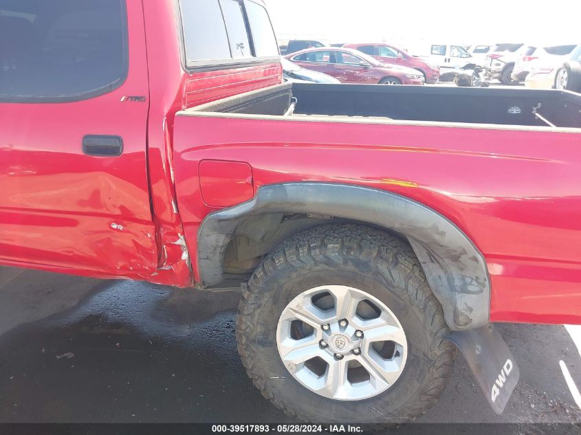 2004 Toyota Tacoma Double Cab VIN: 5TEHN72N74Z423394 Lot: 39517893