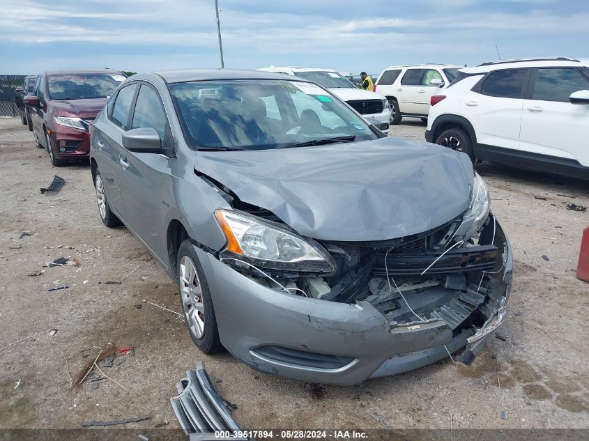 2013 NISSAN SENTRA S/SV/SR/SL - 3N1AB7AP4DL668947