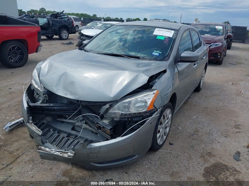 2013 NISSAN SENTRA S/SV/SR/SL - 3N1AB7AP4DL668947