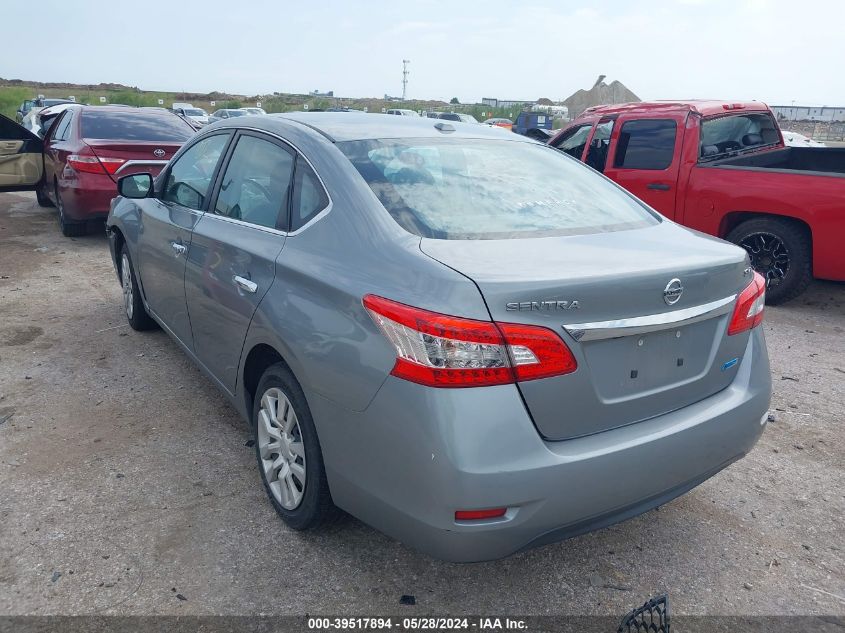 2013 NISSAN SENTRA S/SV/SR/SL - 3N1AB7AP4DL668947