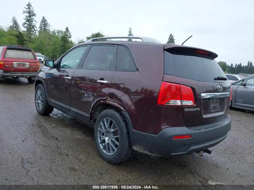 2011 Kia Sorento Ex V6 VIN: 5XYKU4A24BG053088 Lot: 39517895