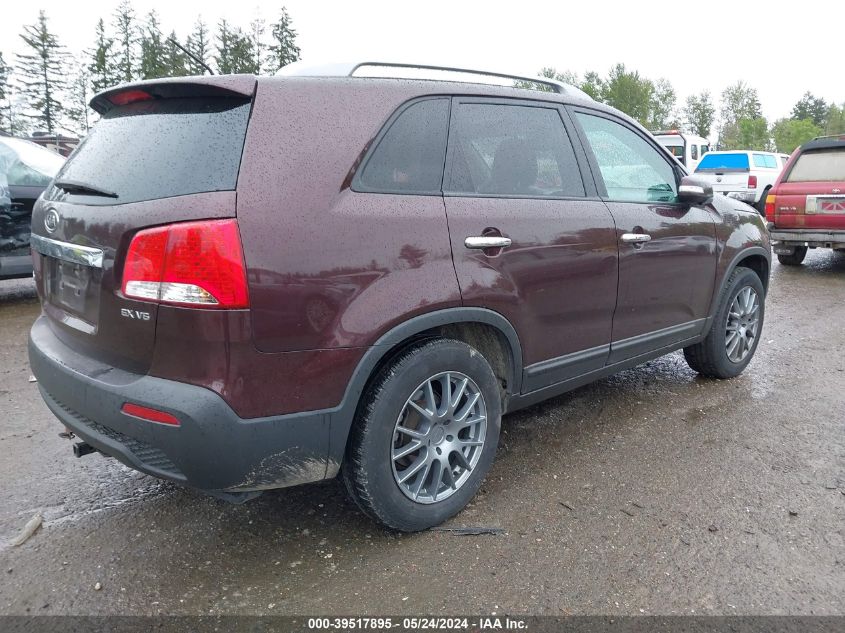 2011 Kia Sorento Ex V6 VIN: 5XYKU4A24BG053088 Lot: 39517895