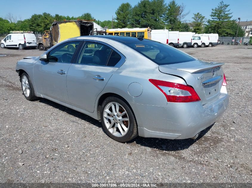 2011 Nissan Maxima 3.5 Sv VIN: 1N4AA5AP0BC866055 Lot: 39517896