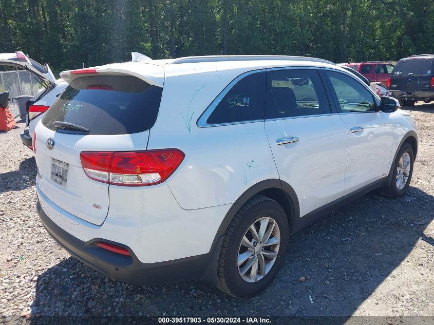 2017 Kia Sorento 2.4L Lx VIN: 5XYPGDA35HG191575 Lot: 39517903