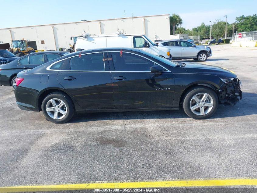 2023 Chevrolet Malibu Fwd Ls VIN: 1G1ZB5STXPF124346 Lot: 39517908