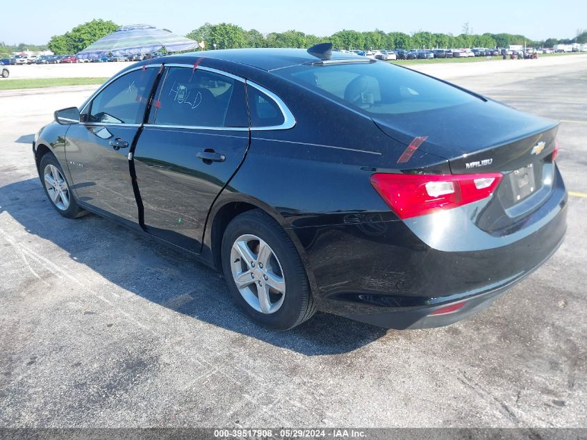 2023 Chevrolet Malibu Fwd Ls VIN: 1G1ZB5STXPF124346 Lot: 39517908