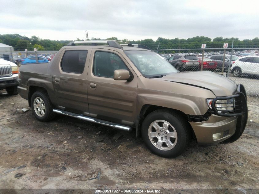 2009 Honda Ridgeline Rts VIN: 2HJYK164X9H503486 Lot: 39517927