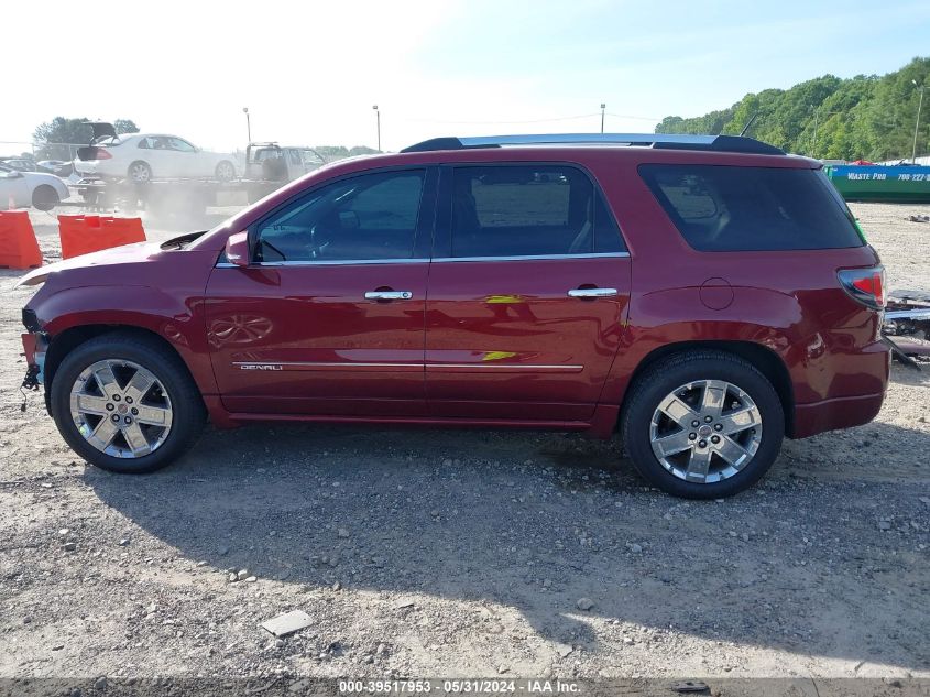 2016 GMC Acadia Denali VIN: 1GKKVTKD7GJ253112 Lot: 39517953