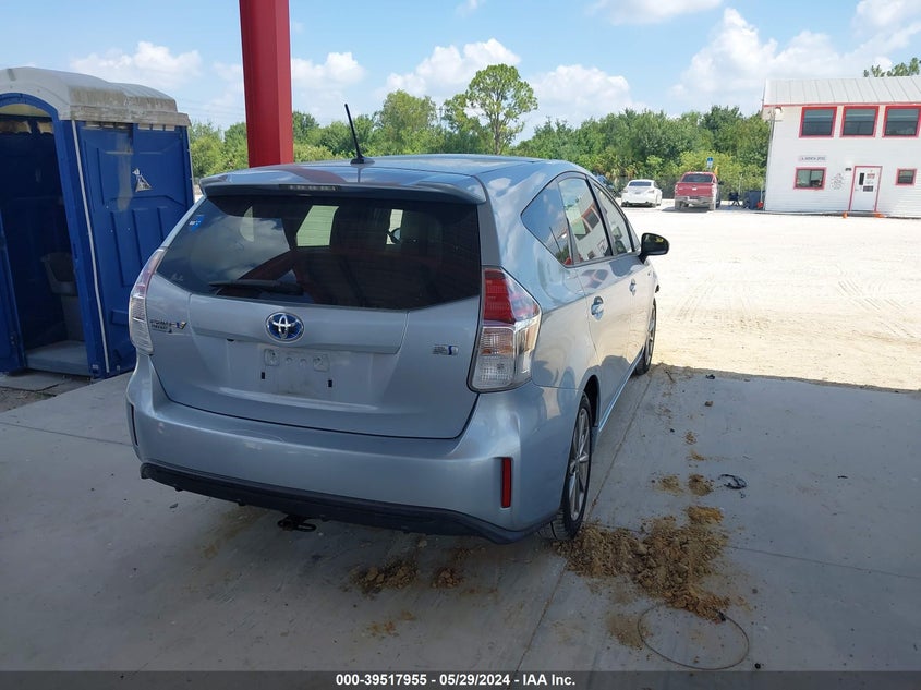 2015 Toyota Prius V Five VIN: JTDZN3EU5FJ038140 Lot: 39517955