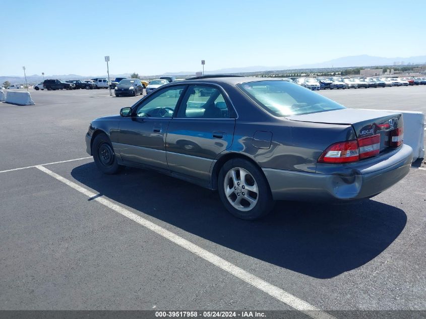 2000 Lexus Es 300 VIN: JT8BF28G0Y0276306 Lot: 39517958