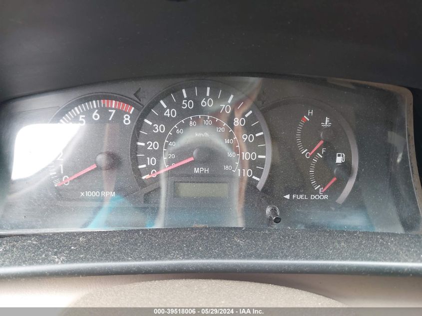 2003 Toyota Corolla Ce VIN: 2T1BR32E23C100152 Lot: 39518006