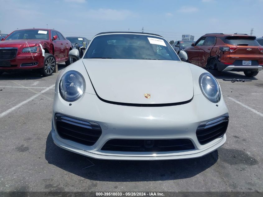 2018 Porsche 911 Turbo S VIN: WP0CD2A93JS162091 Lot: 39518033