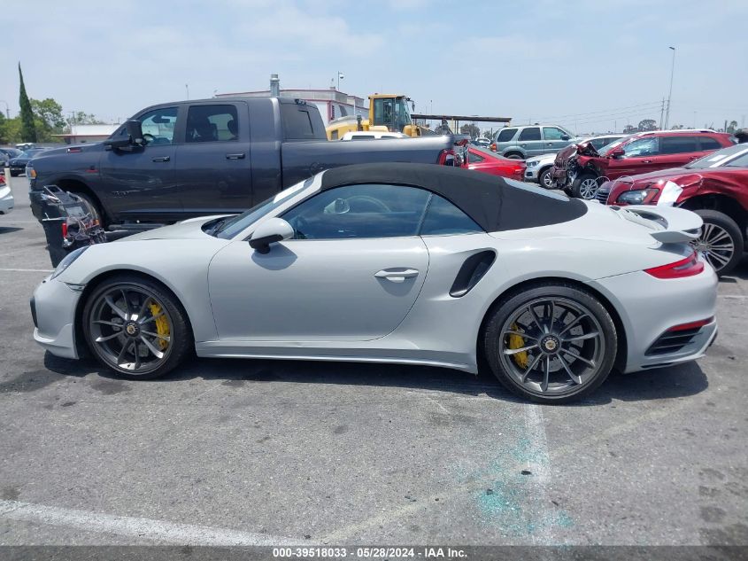 2018 Porsche 911 Turbo S VIN: WP0CD2A93JS162091 Lot: 39518033