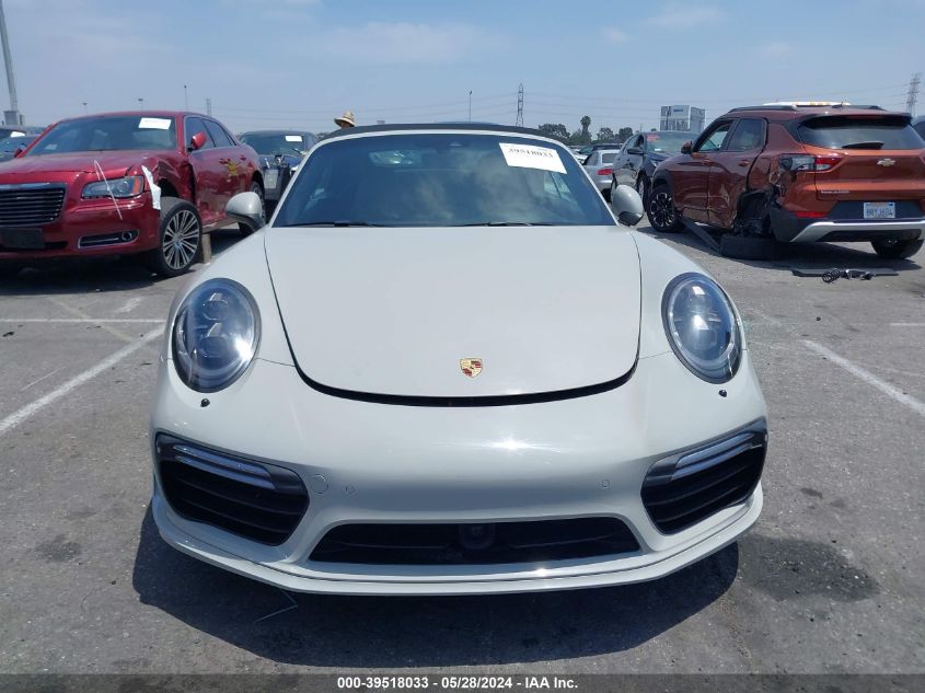 2018 Porsche 911 Turbo S VIN: WP0CD2A93JS162091 Lot: 39518033