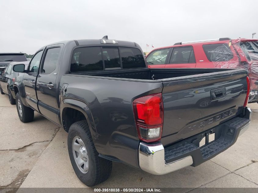 2022 Toyota Tacoma Double Cab/Sr/Sr5 VIN: 3TYAX5GN2NT053080 Lot: 39518038