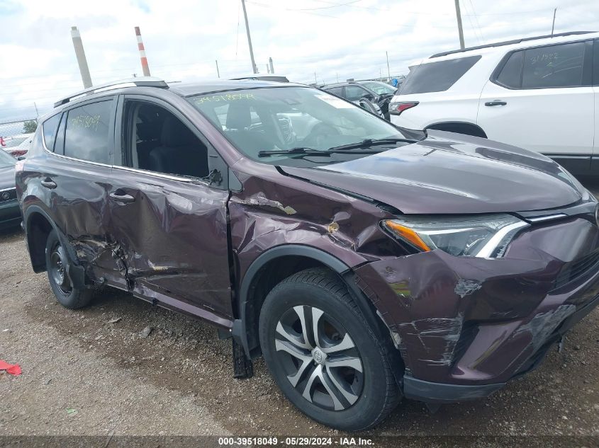 2018 Toyota Rav4 Le VIN: 2T3BFREV7JW743378 Lot: 39518049