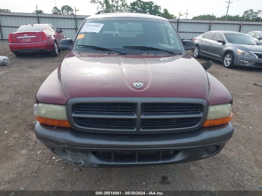 2002 Dodge Durango Sport VIN: 1B4HR38N42F206249 Lot: 39518061