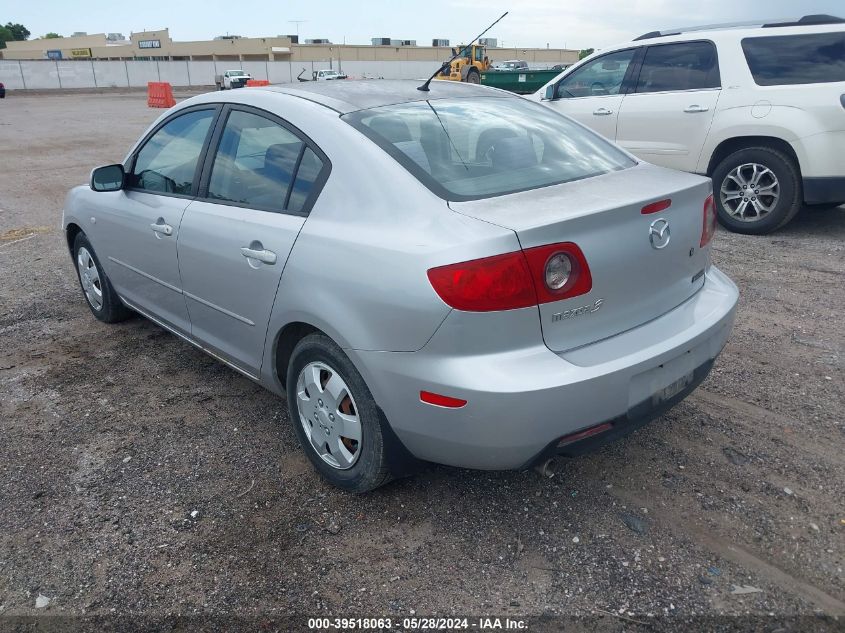 2005 Mazda Mazda3 I VIN: JM1BK12F951344311 Lot: 39518063