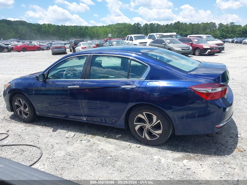 2016 HONDA ACCORD LX - 1HGCR2F30GA209342