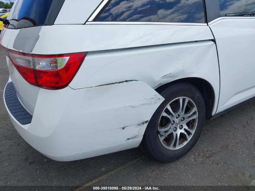 2012 Honda Odyssey Ex-L VIN: 5FNRL5H61CB088986 Lot: 39518095