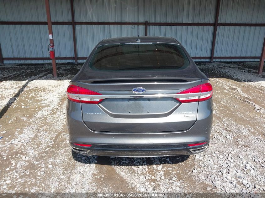 3FA6P0K92HR158536 | 2017 FORD FUSION