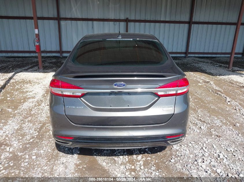 3FA6P0K92HR158536 | 2017 FORD FUSION