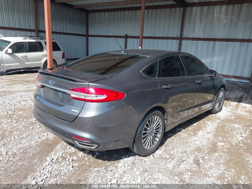 3FA6P0K92HR158536 | 2017 FORD FUSION