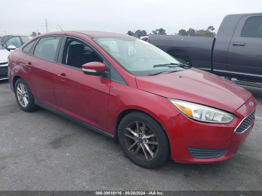 2015 Ford Focus Se VIN: 1FADP3F26FL330357 Lot: 39518116