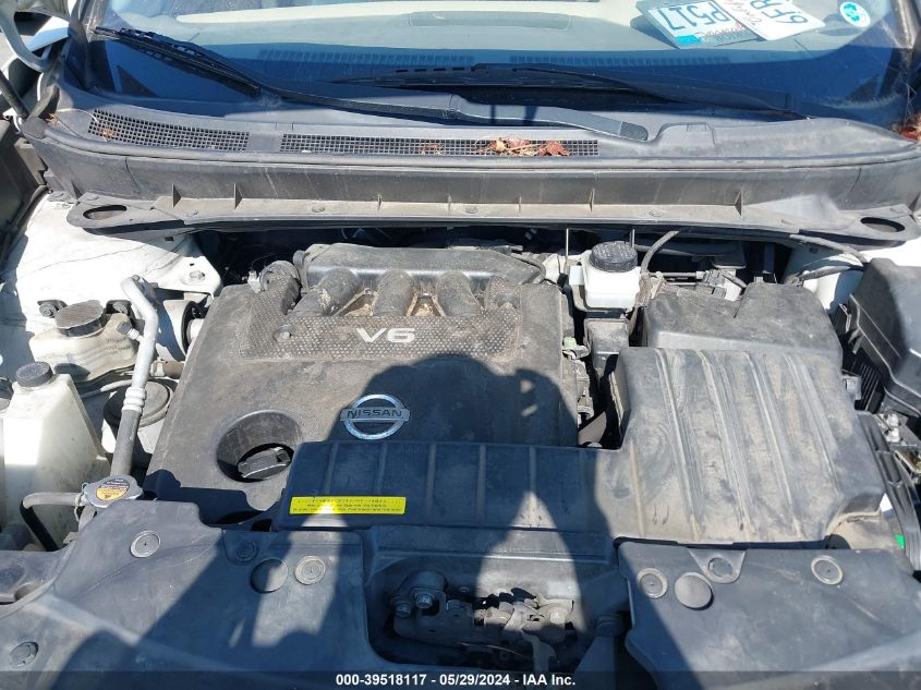 2009 Nissan Murano S VIN: JN8AZ18U39W011418 Lot: 39518117