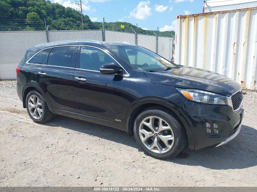 2016 Kia Sorento 2.0T Sxl VIN: 5XYPKDA18GG023571 Lot: 39518122