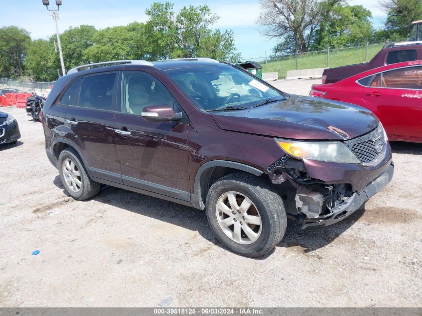 2011 Kia Sorento Lx VIN: 5XYKT3A11BG029738 Lot: 39518125