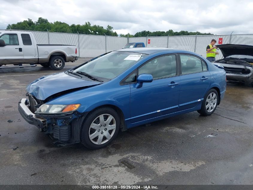 2008 Honda Civic Lx VIN: 1HGFA16518L032161 Lot: 39518128