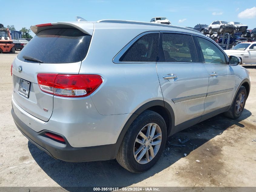 2016 KIA SORENTO 2.4L LX - 5XYPGDA38GG150078