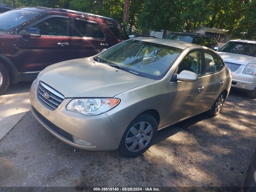 2008 Hyundai Elantra Gls/Se VIN: KMHDU46DX8U514610 Lot: 39518140