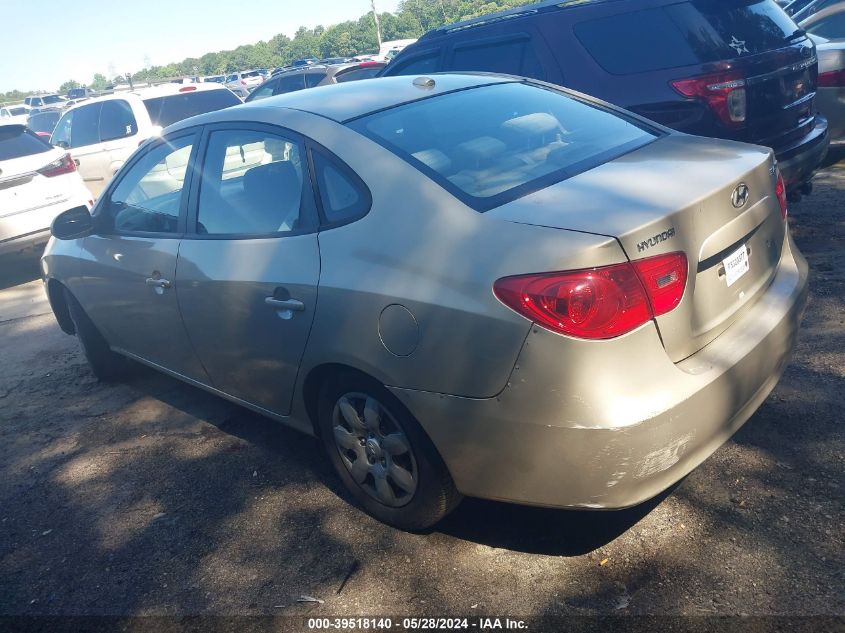 2008 Hyundai Elantra Gls/Se VIN: KMHDU46DX8U514610 Lot: 39518140