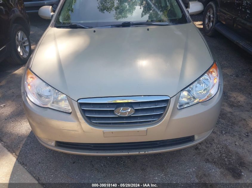 2008 Hyundai Elantra Gls/Se VIN: KMHDU46DX8U514610 Lot: 39518140