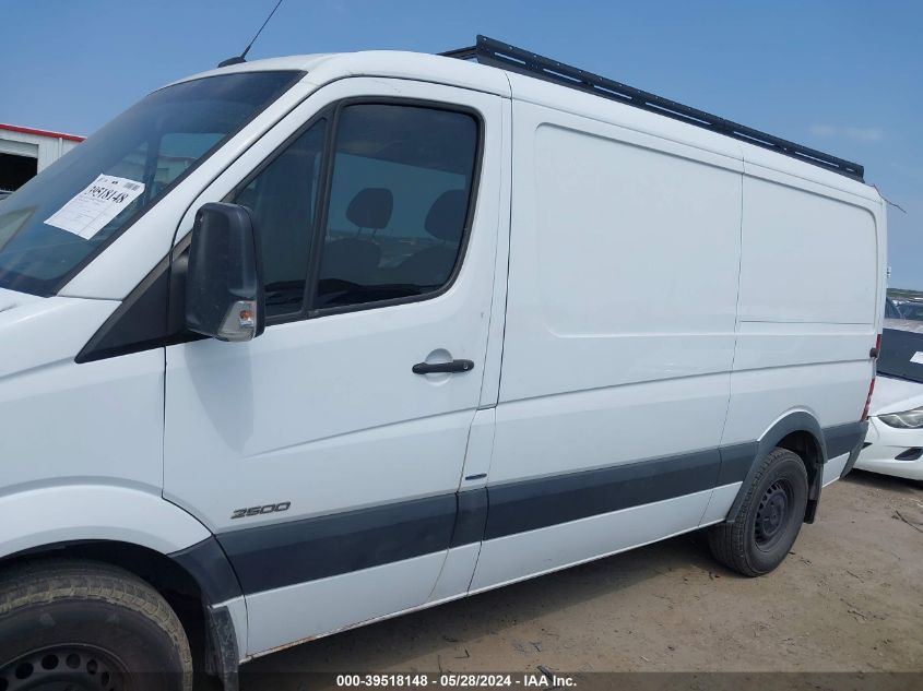 2014 Mercedes-Benz Sprinter 2500 Normal Roof VIN: WD3PE7DC9E5932781 Lot: 39518148