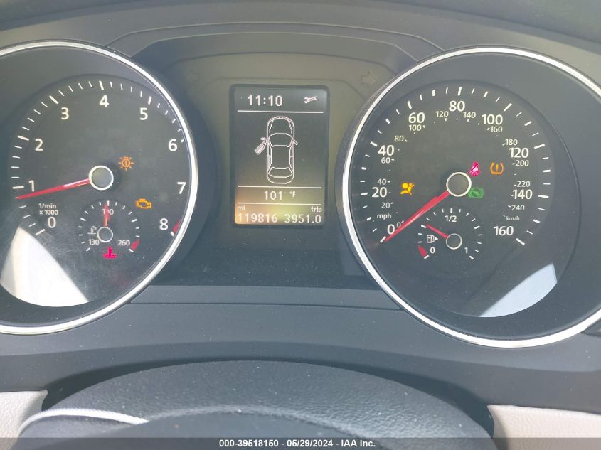 2017 Volkswagen Jetta 1.4T Se VIN: 3VWDB7AJ4HM294911 Lot: 39518150