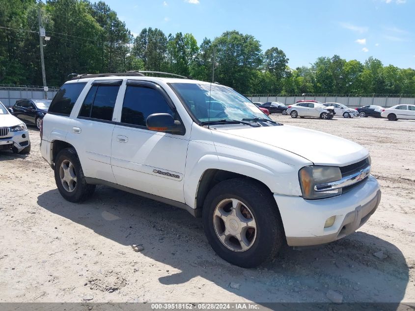 2004 Chevrolet Trailblazer Lt VIN: 1GNDT13S642229263 Lot: 39518152