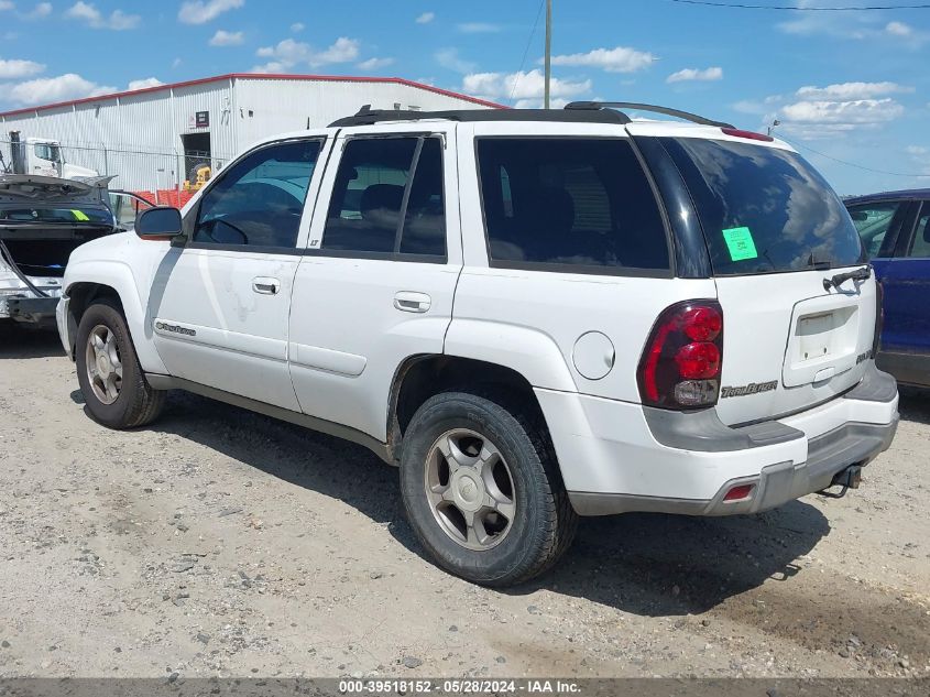 2004 Chevrolet Trailblazer Lt VIN: 1GNDT13S642229263 Lot: 39518152