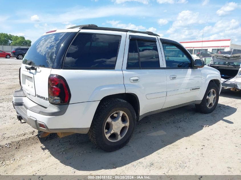 2004 Chevrolet Trailblazer Lt VIN: 1GNDT13S642229263 Lot: 39518152