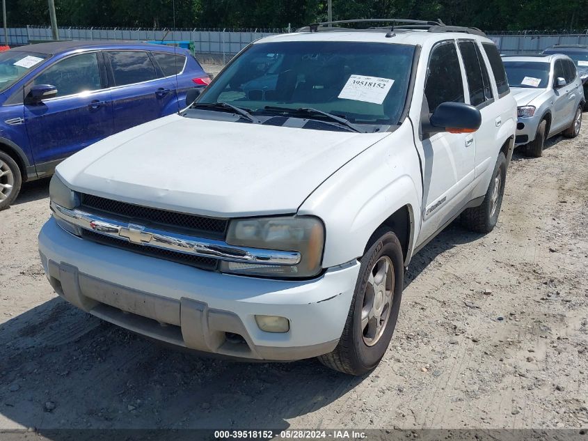 2004 Chevrolet Trailblazer Lt VIN: 1GNDT13S642229263 Lot: 39518152