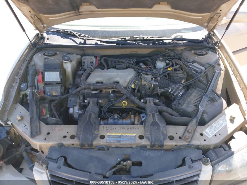 2004 Chevrolet Impala VIN: 2G1WF52E449398896 Lot: 39518159