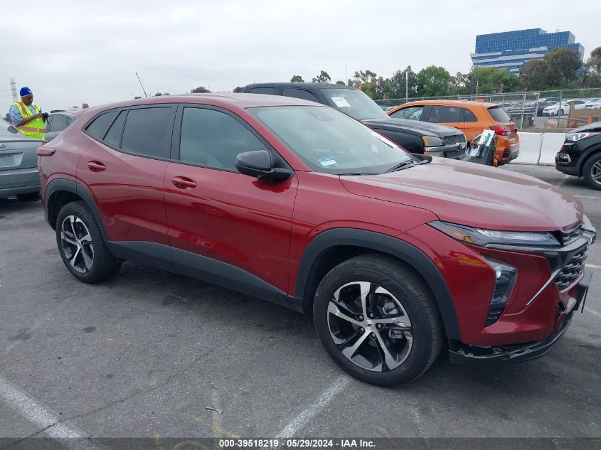 2024 Chevrolet Trax Fwd 1Rs VIN: KL77LGE20RC006172 Lot: 39518219