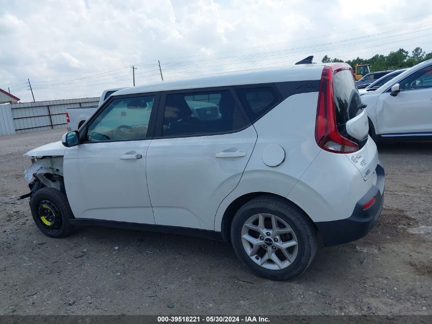 2022 Kia Soul Lx VIN: KNDJ23AUXN7158846 Lot: 39518221