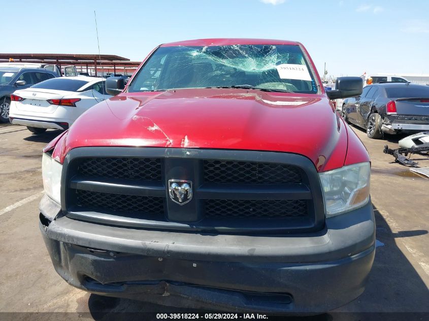 2012 Ram 1500 St VIN: 1C6RD7FP9CS285290 Lot: 39518224