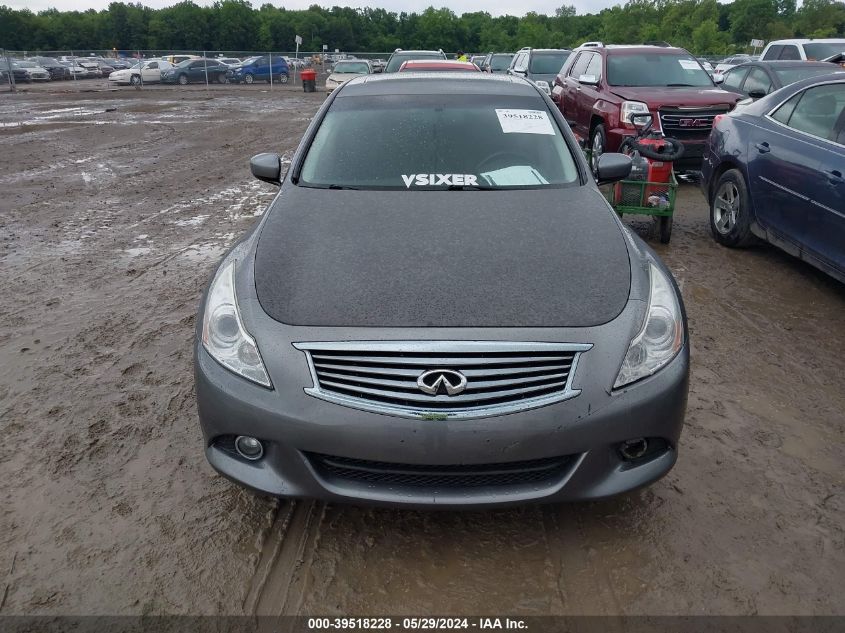 2012 Infiniti G37X VIN: JN1CV6AR2CM679638 Lot: 39518228