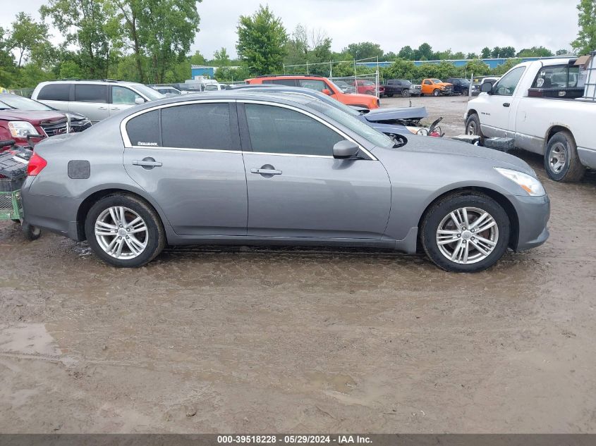 2012 Infiniti G37X VIN: JN1CV6AR2CM679638 Lot: 39518228