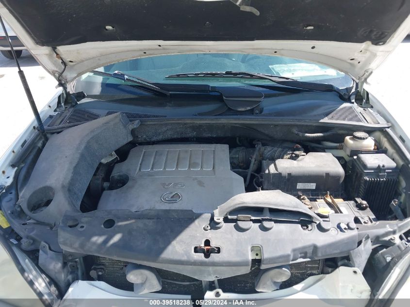 2009 Lexus Rx 350 VIN: 2T2HK31U99C121009 Lot: 39518238