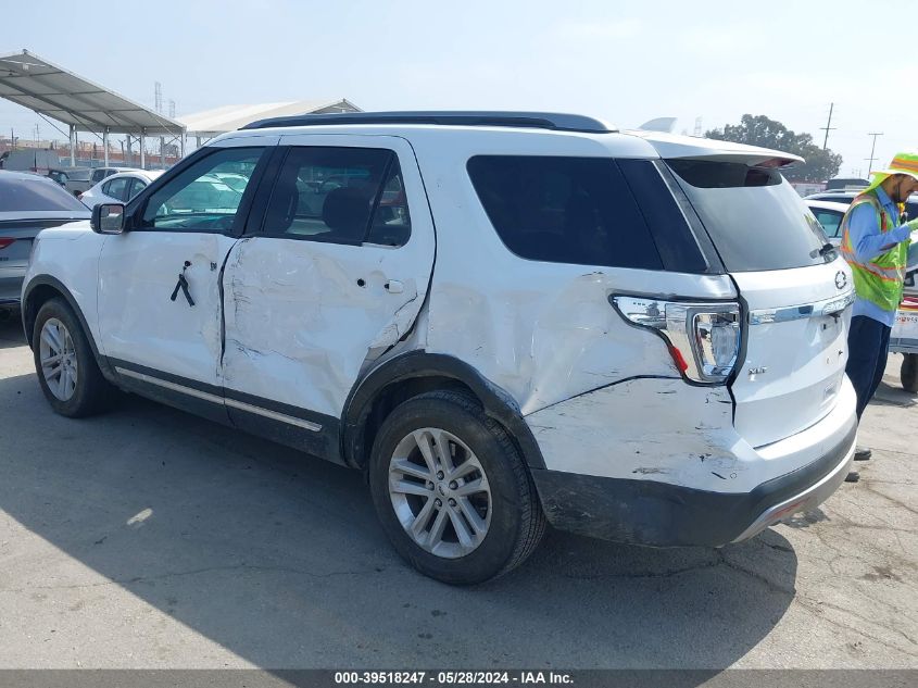 2017 Ford Explorer Xlt VIN: 1FM5K7D8XHGD56558 Lot: 39518247